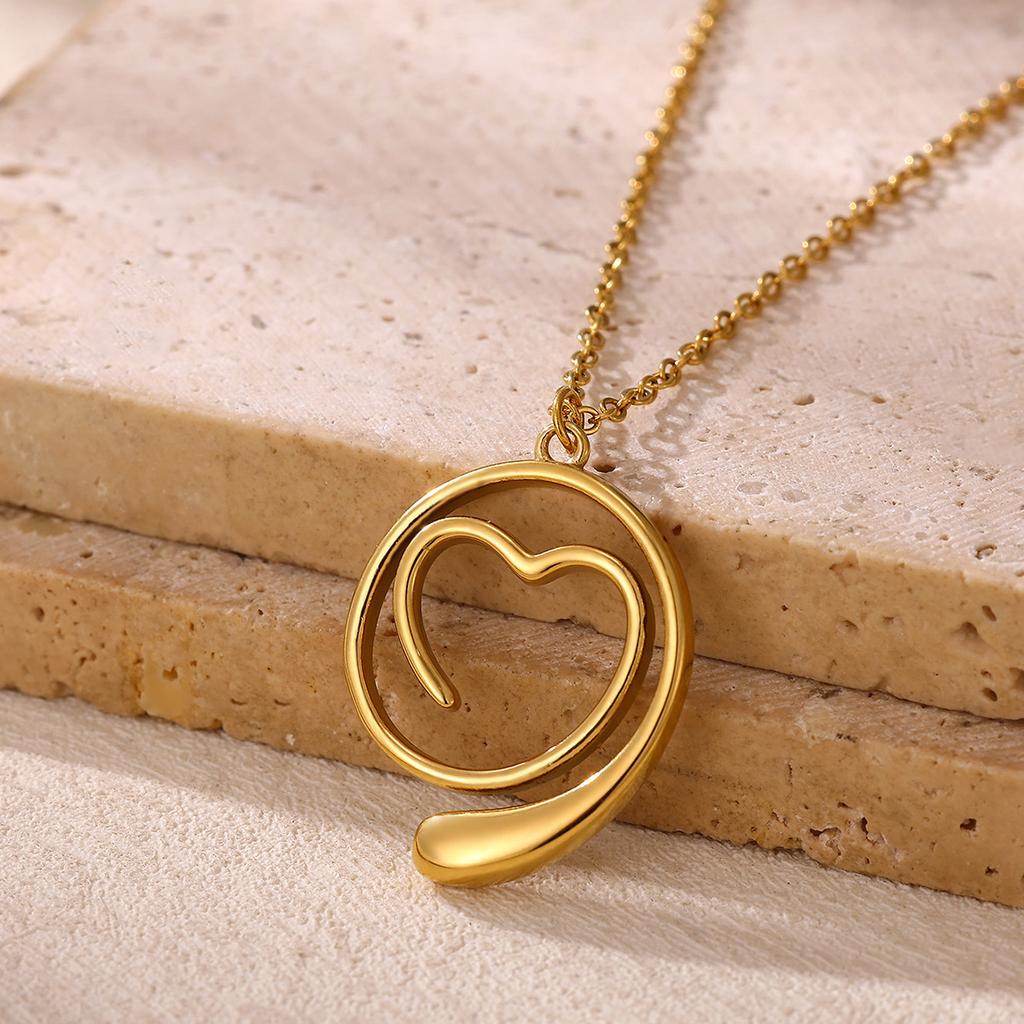 Gold Color Mom Necklace Colorful Butterfly Women Charm Red CZ Heart Musical Note Pendant Dainty Jewelry For Mather Birthday Gift