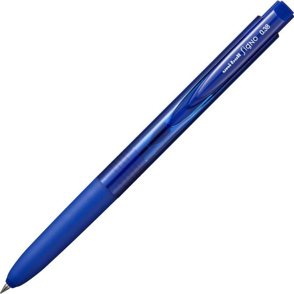 

Ручка шариковая гелевая Mitsubishi Pencil Signo RT1 синяя 10 шт. 0,38 UMN15538.33
