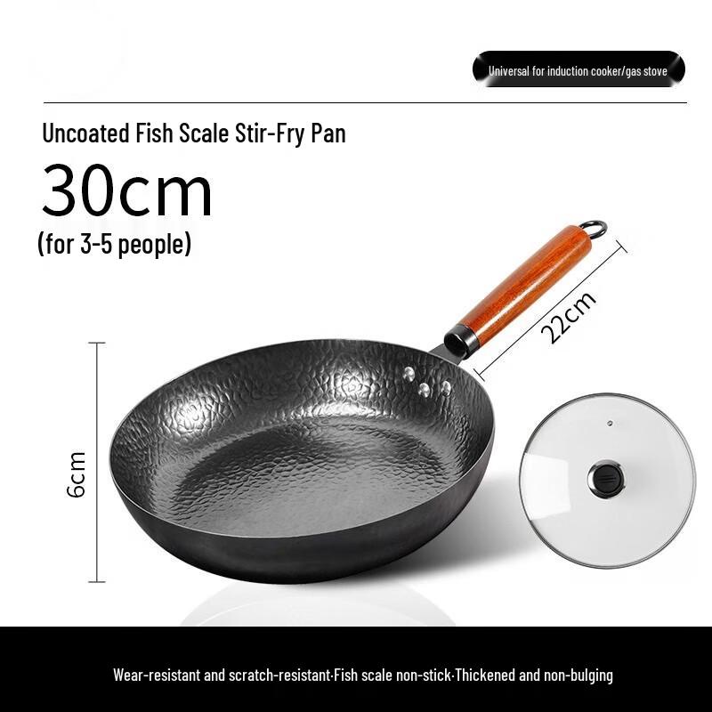 Zhangqiu Hand-Forged Iron Frying Pan