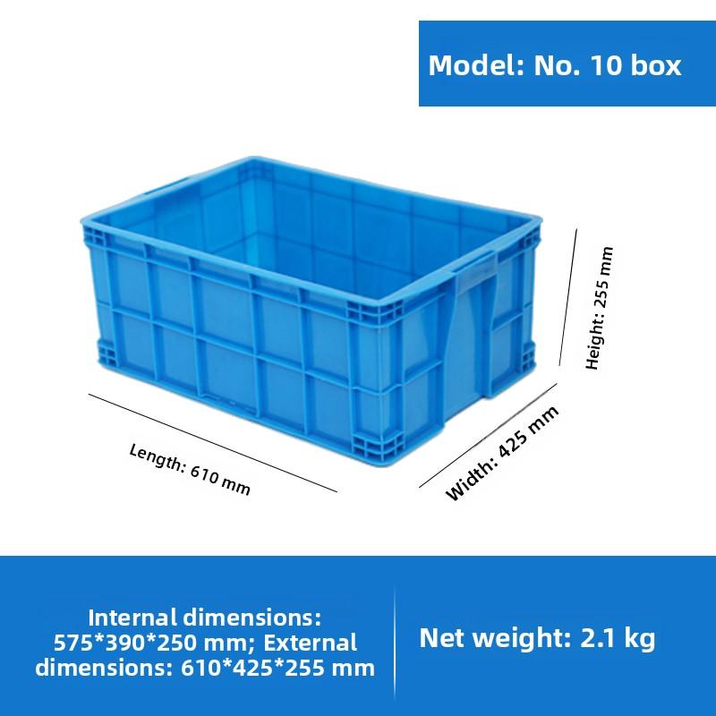 Thiened Large Plastic Relay Box Basket Storage Organizer Box with Lid for Fi And Turtle Reptiles Handheld Carryall Basket