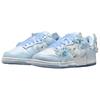 Nike X SUSAN FANG Dunk Synthetic Leather Skateboard Shoes Women's Light Blue HV8575-100