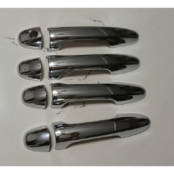 External Side Door Handle Cover Trim for 2013-2018 RAV4 Chrome Trims ABS 8PCS