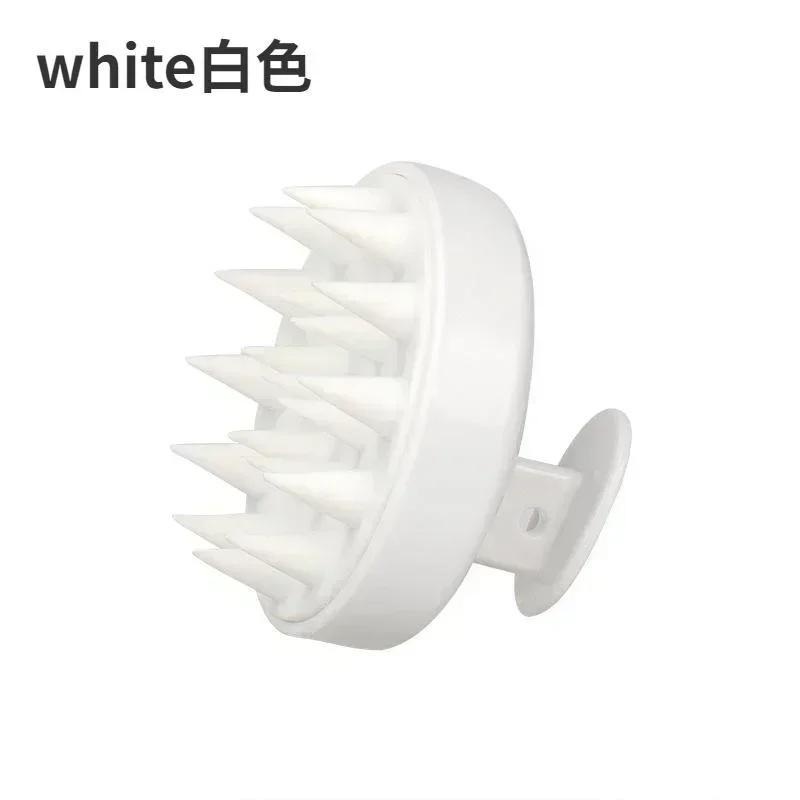 Bathroom Household Portable Cleaning Tools Portable Silicone Shampoo Head Scalp Comb Hair Wash Comb Practical Body Massage Brush