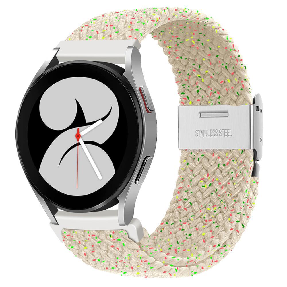 

20/22mm Strap for Samsung Galaxy Watch 6/7/5/pro/4/Classic/46mm/active 2 Gear s3 braided Elastic bracelet Huawei GT/2/3 Pro band 20mm watch band