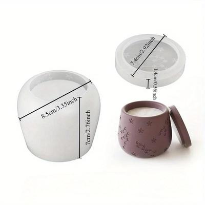 Diy Epoxy Resin Constellation Candle Cup Storage Jar Silicone Moulds Starry Constellation Candle Cup Storage Can Silicone Mold