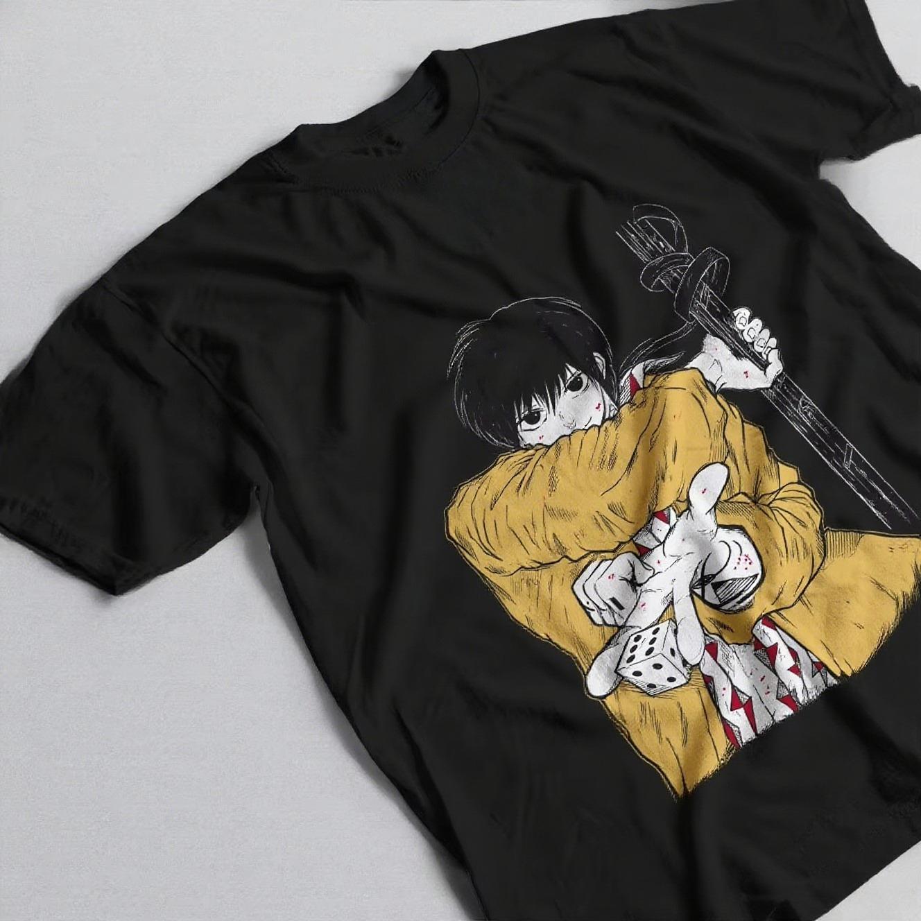 

Anime Vintage Special Unisex T-shirt Manga Tee Anime men women Gift Shirt Personalized Loose Cotton Autumn and winter innerwear S