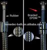 HONGDEC Modern Oil Rubbed Bronze Stainless Steel Hand Held Shower Hose for Bathroom