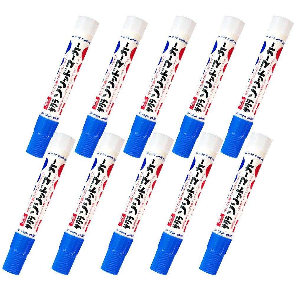 

Sakura Crepas Oil Pen Solid Marker Blue 10 шт. SC#36(10)