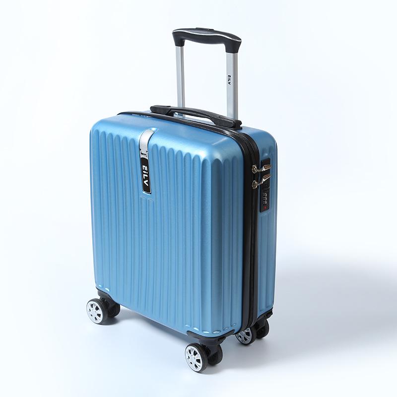16" Rolling Suitcase with Universal Wheels for Business Travel - Suitable for Men, Women, and Students, Carry-On Approved