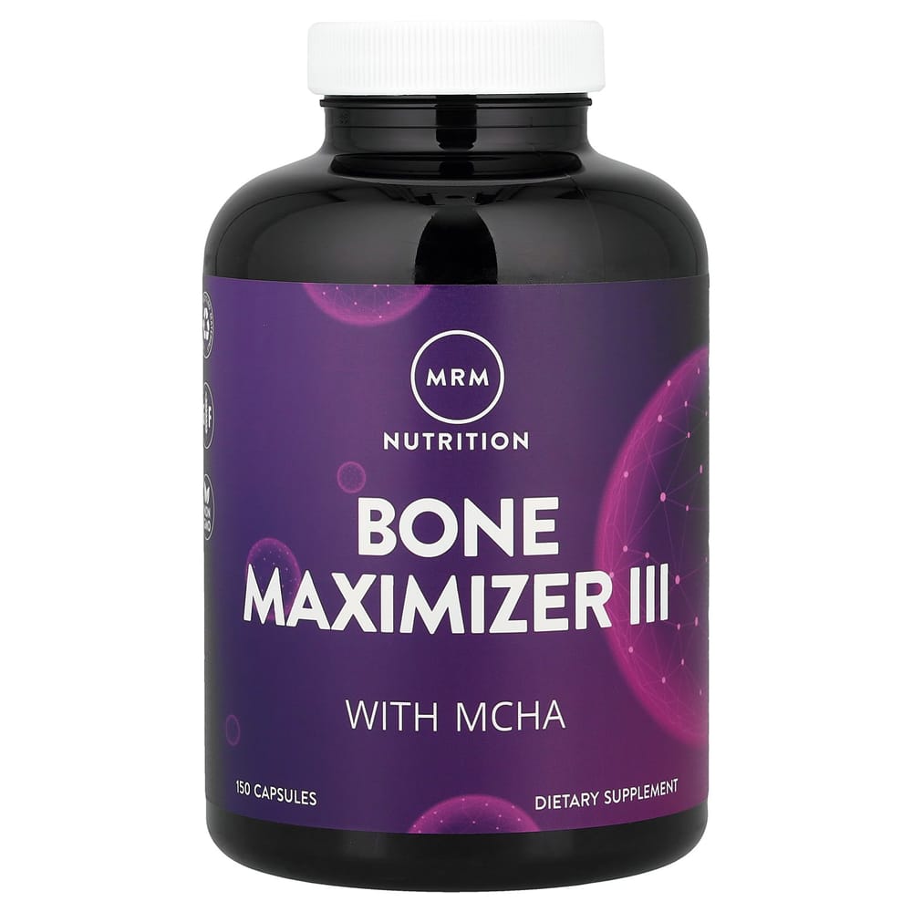 

MRM Nutrition Bone Maximizer III with MCHA, 150 Capsules 150 pcs - 1 ea