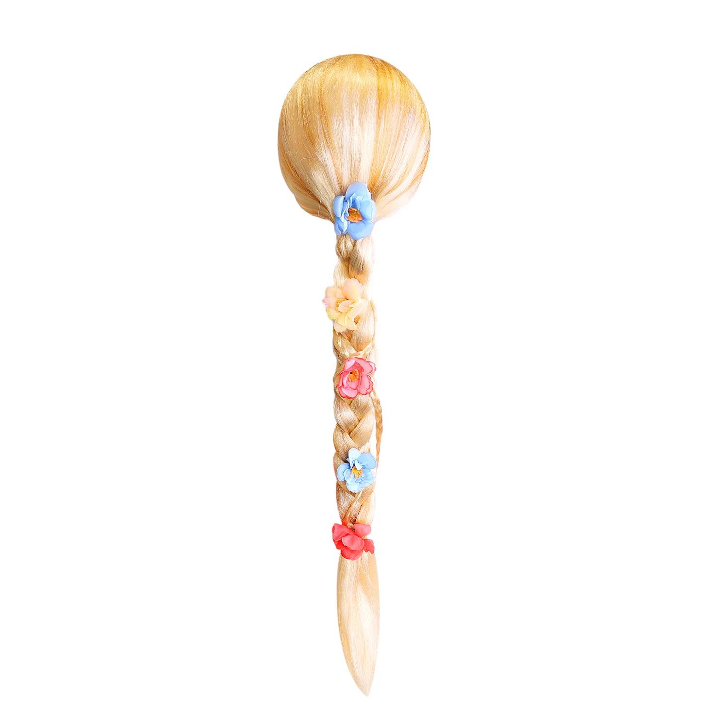 Meisjes Rapunzel Tangled Prinsessenjurk Kostuum Prinses Halloween Verjaardag Carnaval Feest Vestido Kinder Verjaardagjurk 4T(120) beige