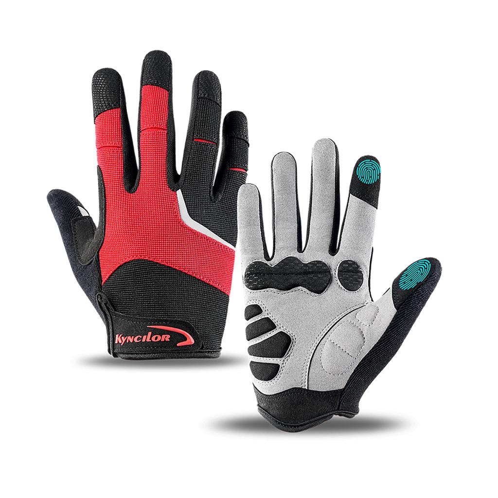 Professional Outdoor Antislip Wear-Resistant Sweat Absorbing and Breathable Gloves for Cycling Fitness and Mountaineering Sports