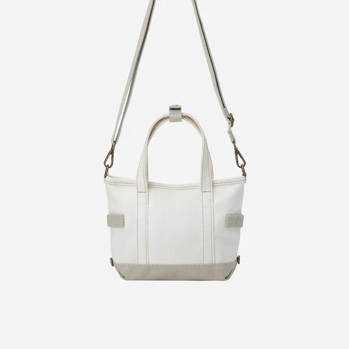Day Canvas Tote Bag (IVORY DARK)