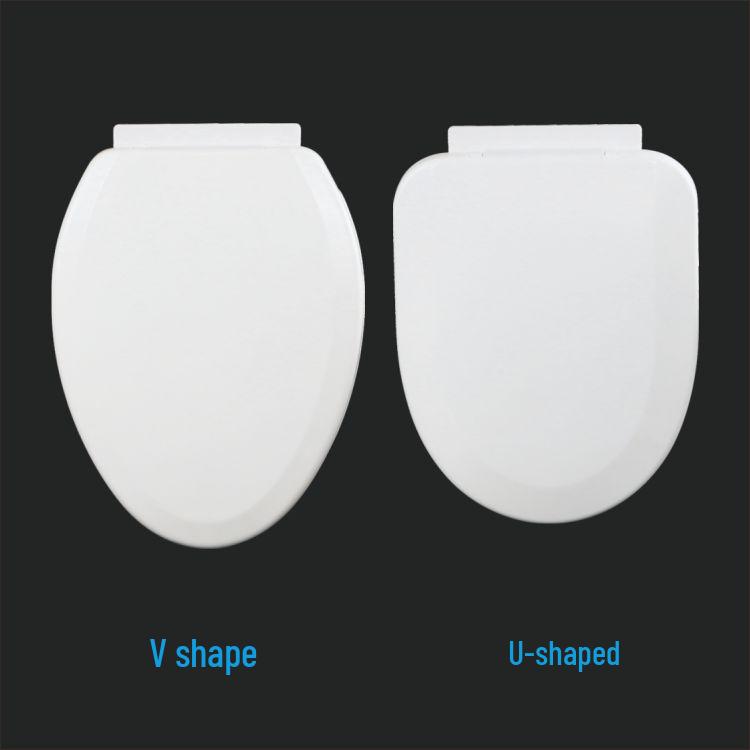 Thickened Universal Slow-Down U/V-Shaped Toilet Seat Cover