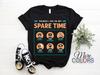 Dinge, die ich in meiner Freizeit mache Gamer Videospiel Lustiges T-Shirt, Geschenk für Gamer, Videospiele Spielen Spielender Liebhaber, Jungen Mädchen Geeks Nerds Geschenk,