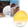 Colorful Sunrise Sunset Simulation Wake Up Light Led Alarm Clock For Cozy Ambiance