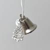 WTEMPO Christmas Metalwork Retro Snowflake Bells Christmas Tree Hanging Pendants Christmas-themed Indoor Outdoor Party Event Decorations