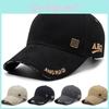 Letter Aro Embroidery Baseball Hat Sun Protection Adjustable Peaked Gift Cap