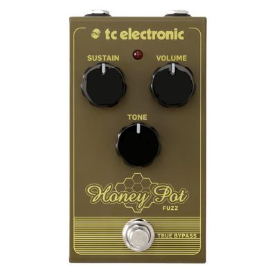 Tc electronic Analoges Fuzz-Pedal Großer Verstärkungsbereich Analoges Schaltungsdesign True Bypass HONEY POT FUZZ