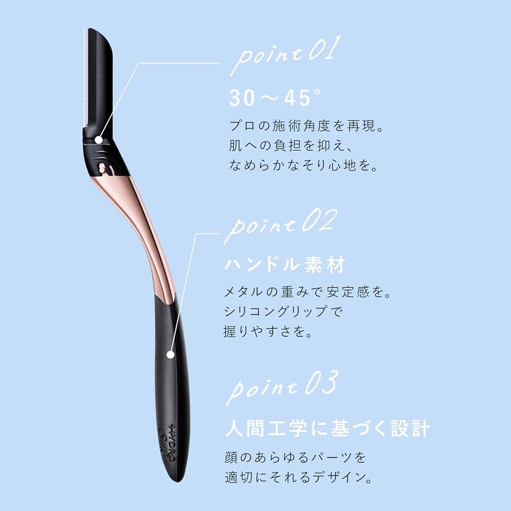 Schick Salon Plus Tone Up Face Smoother Replacement Blades (3 pcs) for Women