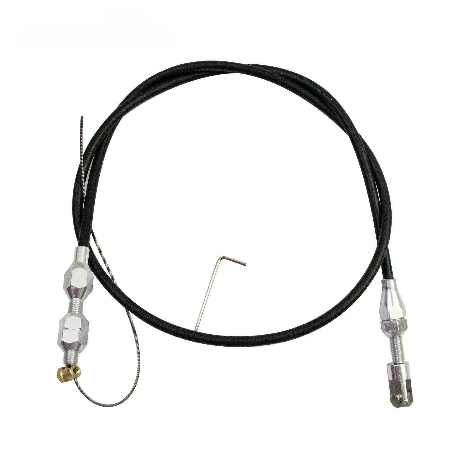 Chevrolet 36 Inch Stainless Steel Throttle Cable Throttle Cable 4.8L5.3 5.7 6.0  For Applicable To LS1 Car чёрный