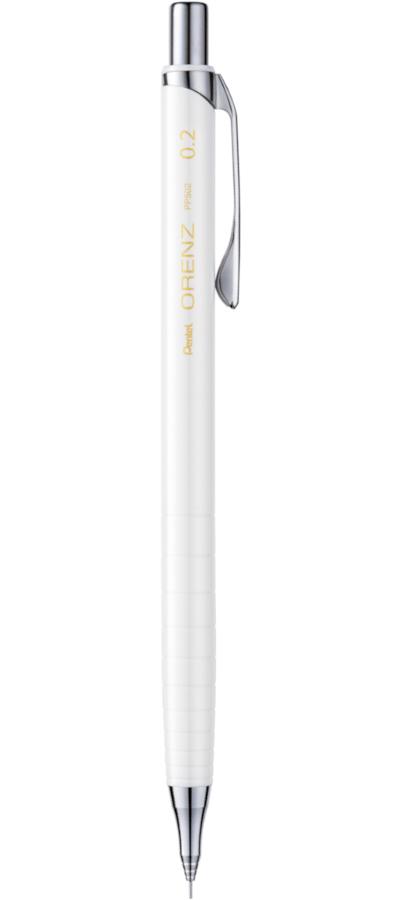 Pentel Orenz Mechanical Pencil 0.2Mm White Pp502