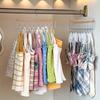 1pc Versatile Wooden Hat Organizer Rack with Hooks Caps Belts Ties Storage Space-Saving Home Retail Display Clothes Storage