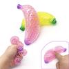Spongy Banana Bead Stress Ball Toy Squeezable  Stress Relief Toy5ML