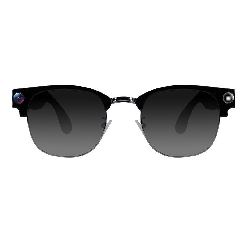 KI Intelligente Bluetooth-Brille: Multifunktional, Blaulichtfilter, mit Kamera, Navigation, Anrufen, Übersetzung und Sonnenbrille