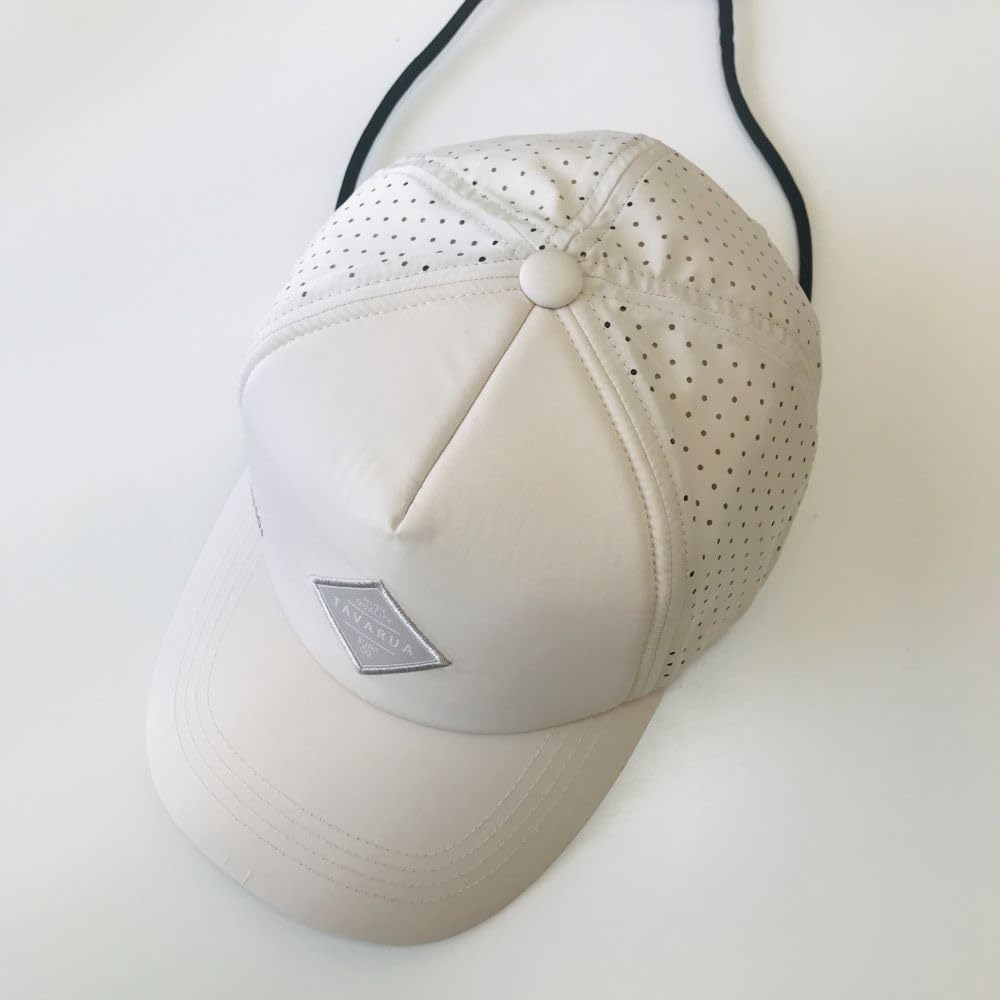 Tabarua Laser Mesh Laser Cut Mesh UV Unisex Surf TM1018 Numeric Coral Cap, Cap, Cap, (JP, Size, 59.0 Cm, 61.0 Cm, White)