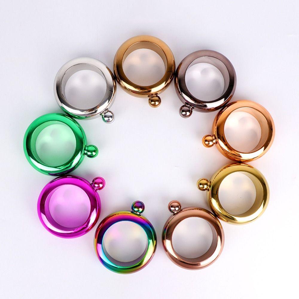 

304 SS Bracelet Design Wine Bottle 3.5oz Hip Flasks Stylish Wine Pot Bracelet Flagon Bangle style A