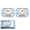 Car Sunshade Static Cling Film - Heat Insulation, Privacy, and Sun Protection for Windows and Windshield.