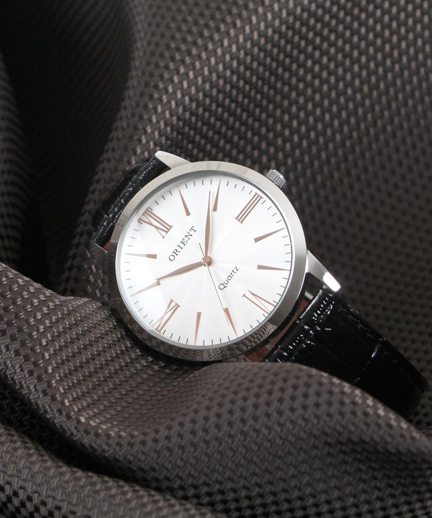 Olienteu Korean-Made Men'S And Women'S Classic Leather Band Wristwatch Ot5707Me