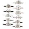 2x Carved Barrette Hair Clip with for Decoration of Hair, Accessories