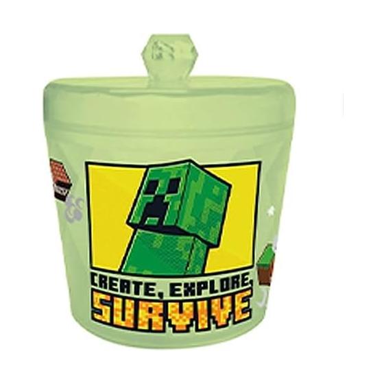 K Company Minecraft Glitter Canister Green MCT-KY-GN