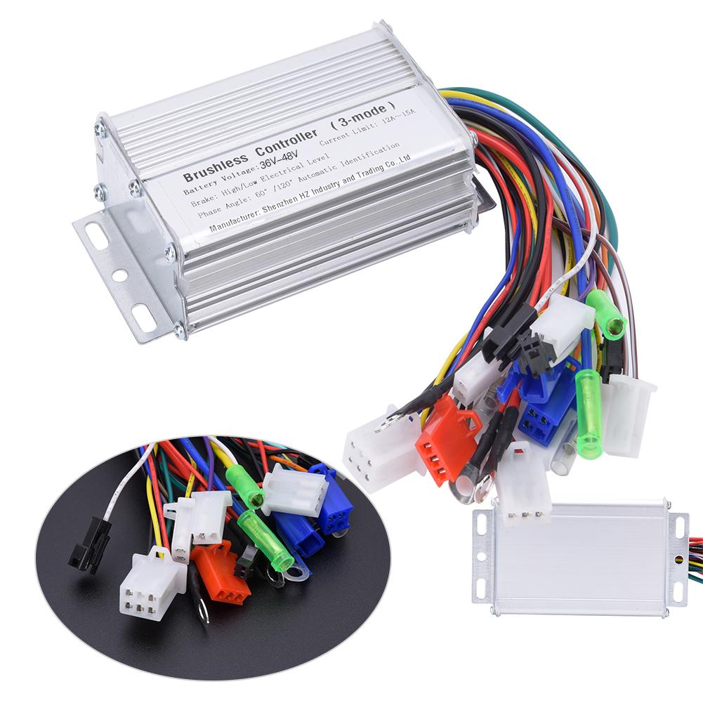 350W Electric Bicycle Brushless Speed Motor Controller for Electric Scooter36V 48V