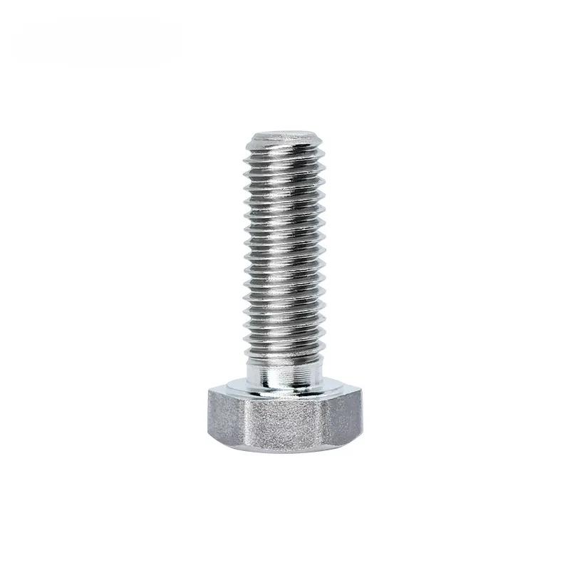 M1.6 M2 M3 M4 M5 M6 M8 M10 x 6-80 mm TC4 GR5 Titanium Alloy Hex Head Bolt Screw Bicycle Motorcycle