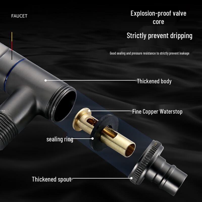 Stainless Steel Washing Machine Faucet