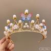 Birthday Rhinestone Crown Headband Princess Tiara Bride Wedding Crown Adult Headband Diamond Children