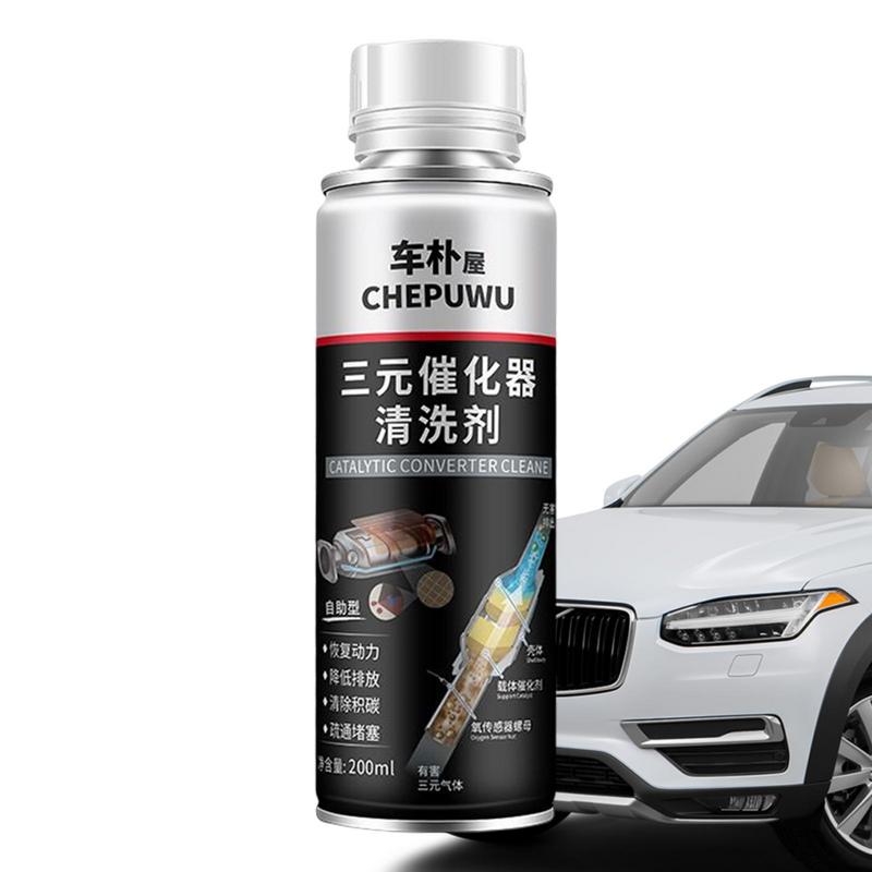 Detergente per depositi di carbonio per auto Detergente per convertitori catalitici 250ml Catalizzatori per automobili Puliscono l'acceleratore del motore inferiore
