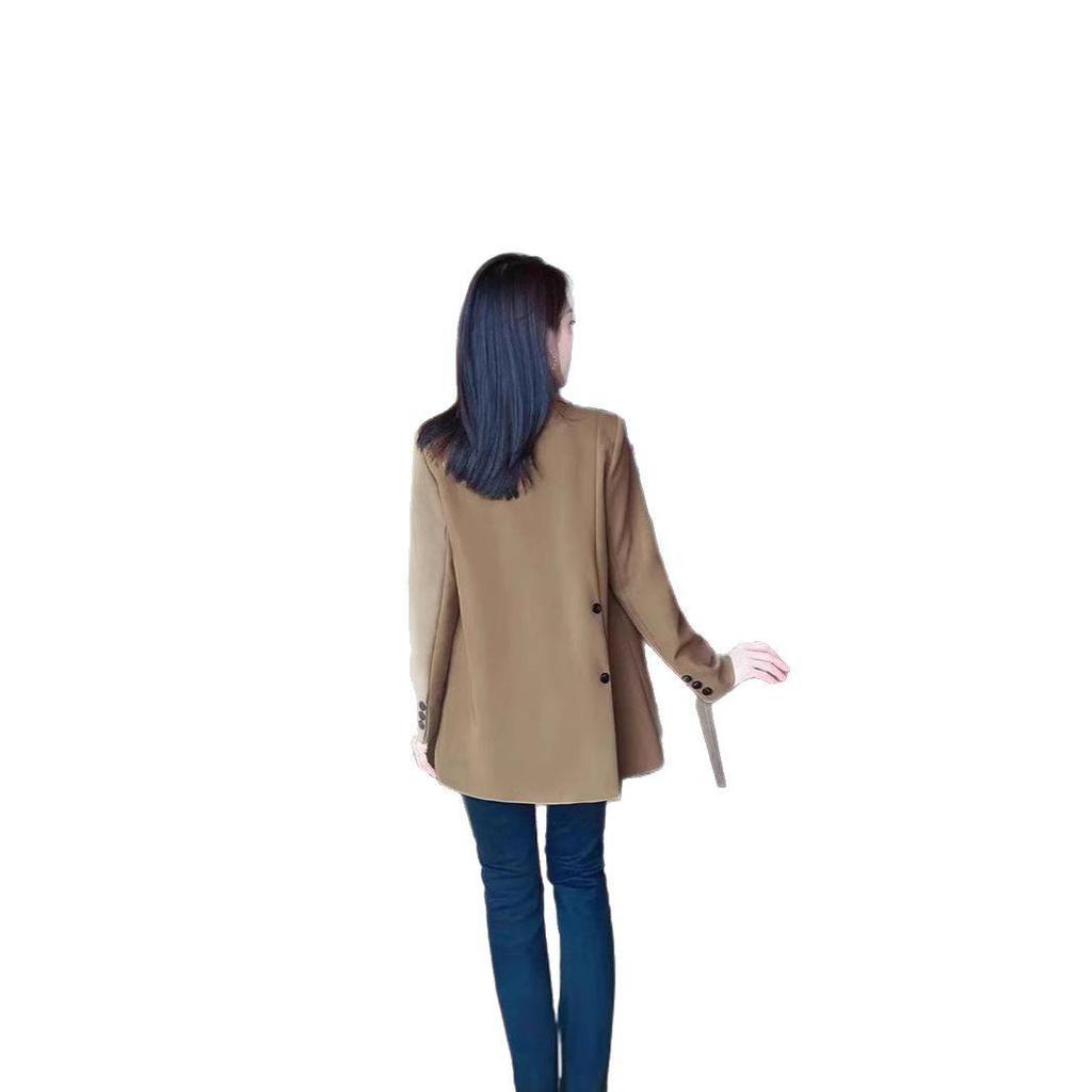 2025 Spring Korean Style Loose Petite Blazer: Trendy & Professional Women's Jacket