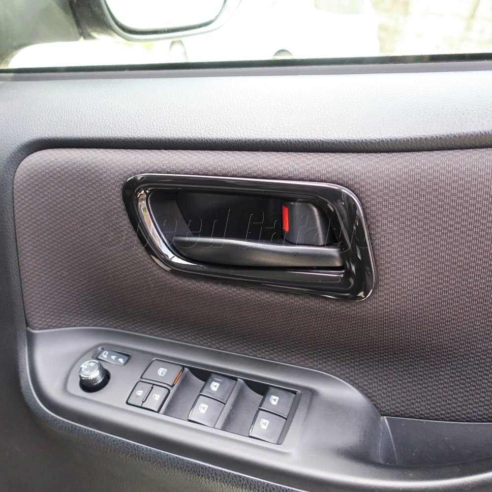 Speed Garage Innerdörrhandtag Handtagsskydd Dekor i Pianolack för Toyota och Esquire 80 och anpassade Noah, Voxy, Serie. Dekorationsdelar.