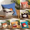 3 Classic Painting Of A Quirky Fun Rabbit Pillow Case Home Living Room Decoration Linen Pillowcover Pillow Cases Cushion Cover