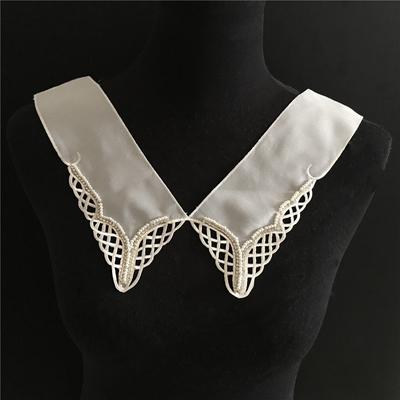 Bead Embroidered Sequined Lace Collar Mesh Embroidered Diy Dress Dress Neckline Decorative Accessories