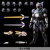 Super Light Warrior Shanzerion Shanzerion Action Figure ABS Painted Complete Action Figure Non-scale & Die-cast