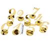 10pcs Wedding Table Numbers Gold Mirror Acrylic Signs Reception Number Decor X3UC