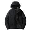 Winter Graphen Beheizte Daunenjacke Herren Winddicht Wasserdicht Mit Kapuze Taktischer Mantel Mehrere Taschen Outdoor Pendler Parka für Paare