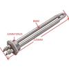 DERNORD DC Water Heater 48V 3000W/1200W/1500W DN25 Immersion Heating Element 1"BSP Tubular Electric Heater SUS304