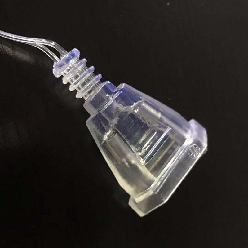 LED Fairy Lights Extension Cords: Supports 1m, 2m, 3m, 5m String Lights, Plug and Wire Accessories.