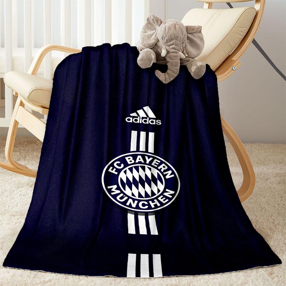 Bayern Munich Blanket Durable Comfort Perfect for Bed Sofa Office for All Seasons Warmthful Decor Perfect Gift for Relatives and Friends